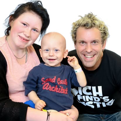 Sascha Grammel in der Kinderklinik