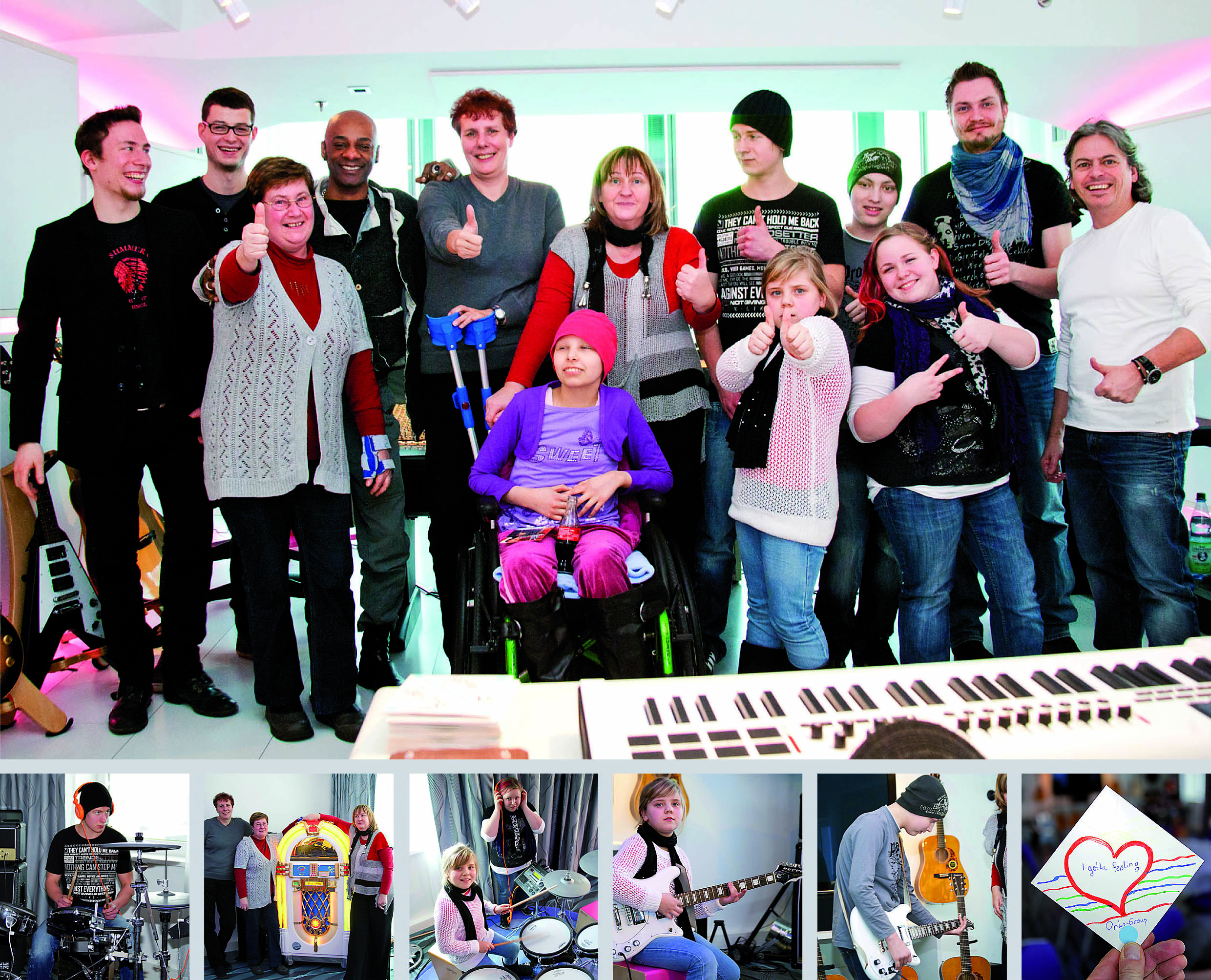 Kinder im Tonstudio
