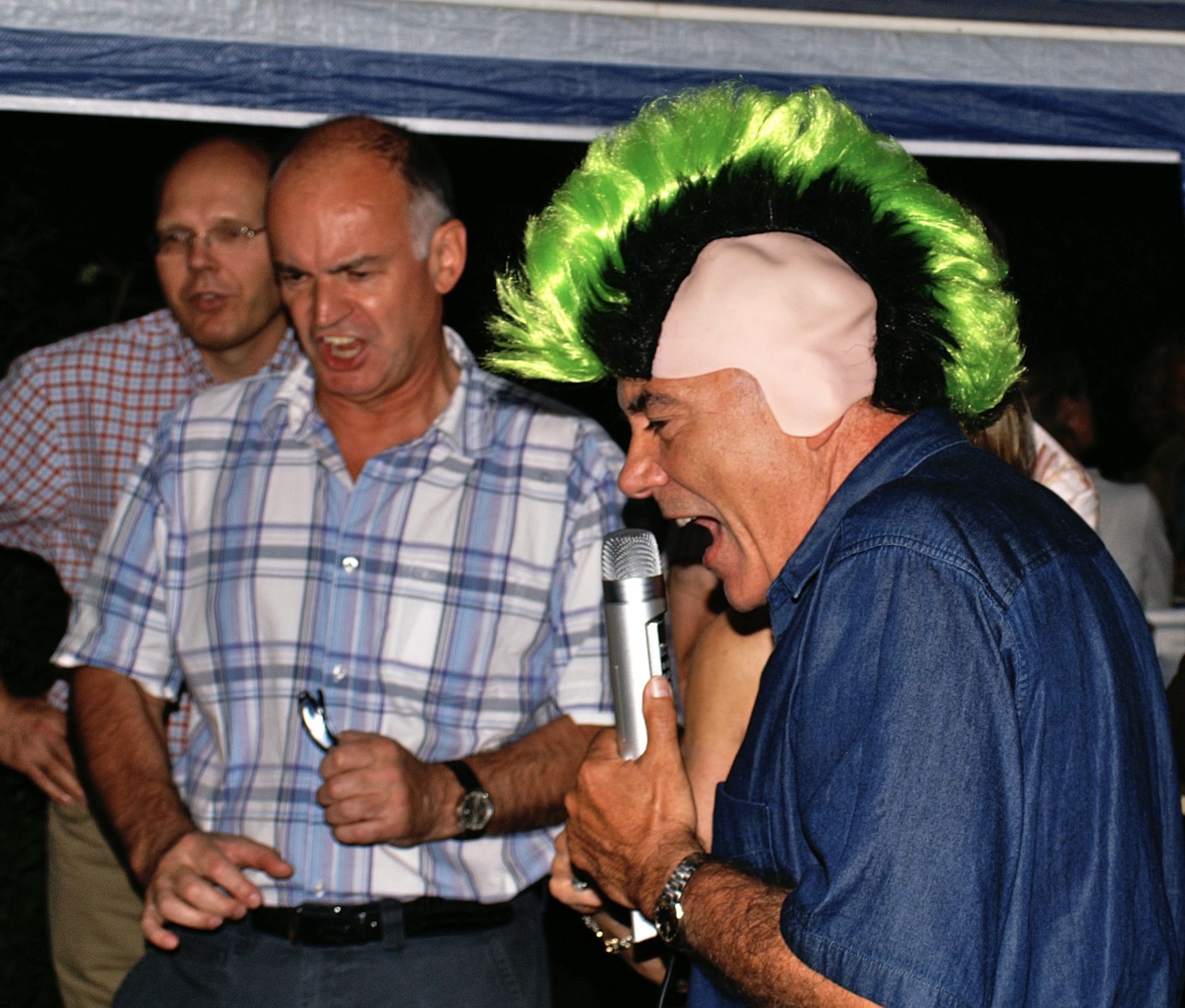 Karaoke bei der Silbernen Hochzeit