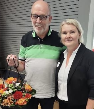 Manfred Schneider bei seiner Verabschiedung aus dem Berufsleben