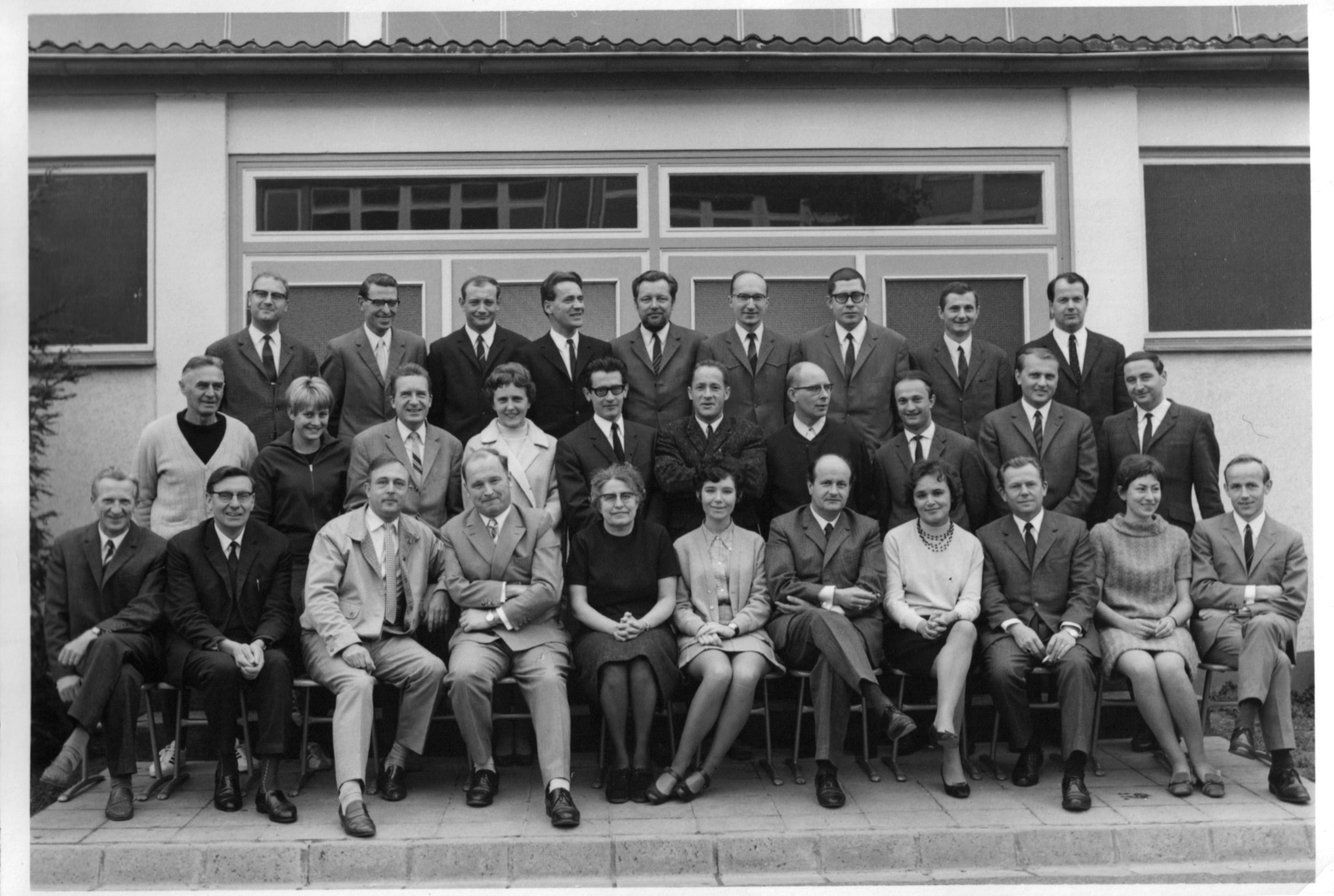 Das Kollegium des Gymnasiums Bernkastel-Kues im Jahr 1968