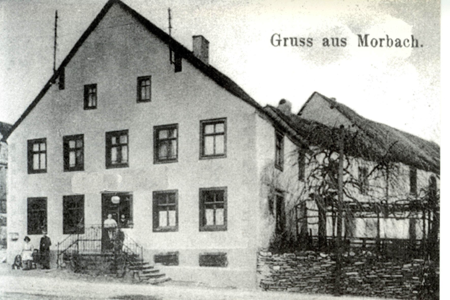 Aufgang zum Gasthaus Rahn