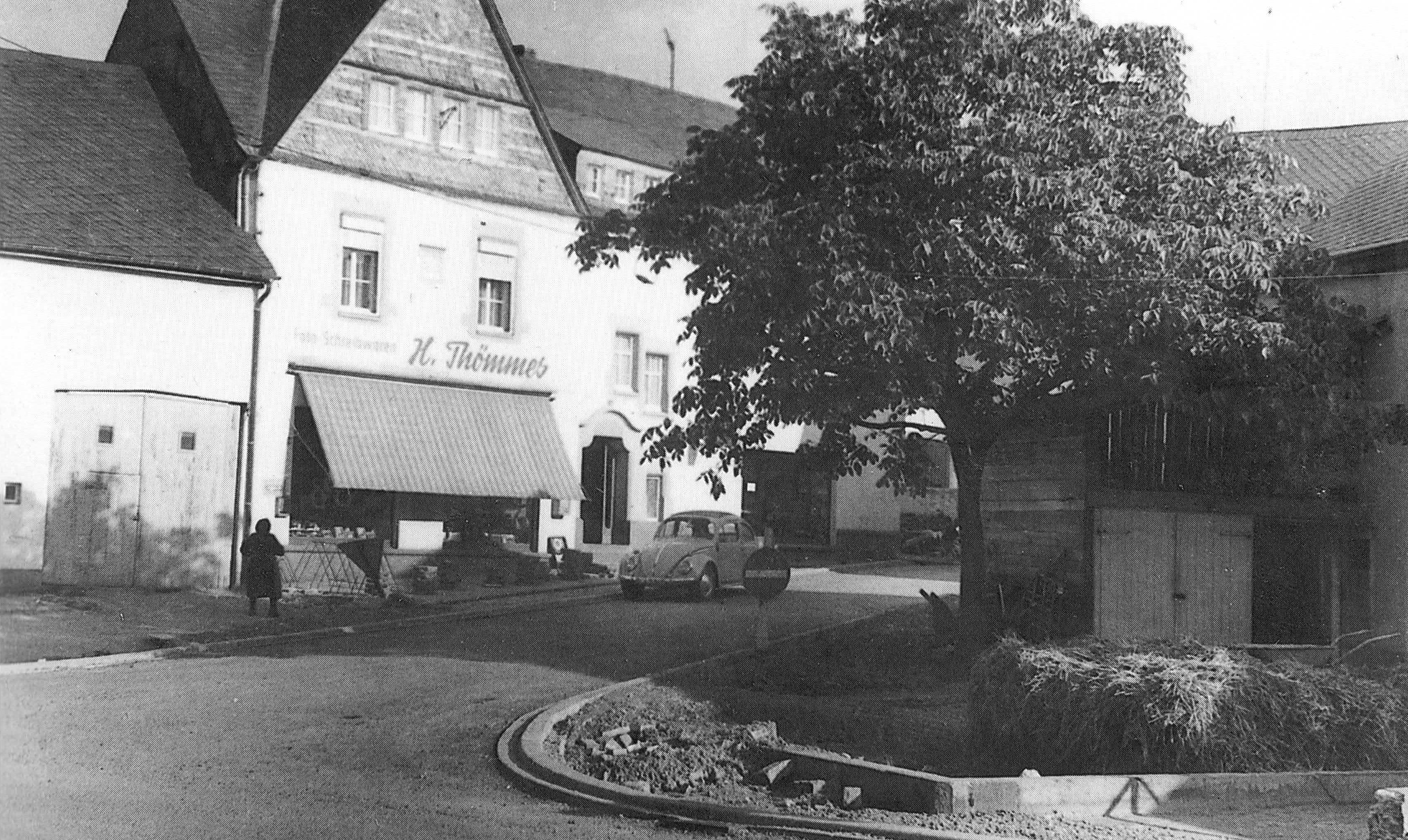 Thömmes Spielwarenladen in der Bahnhofstraße, 1960er-Jahre