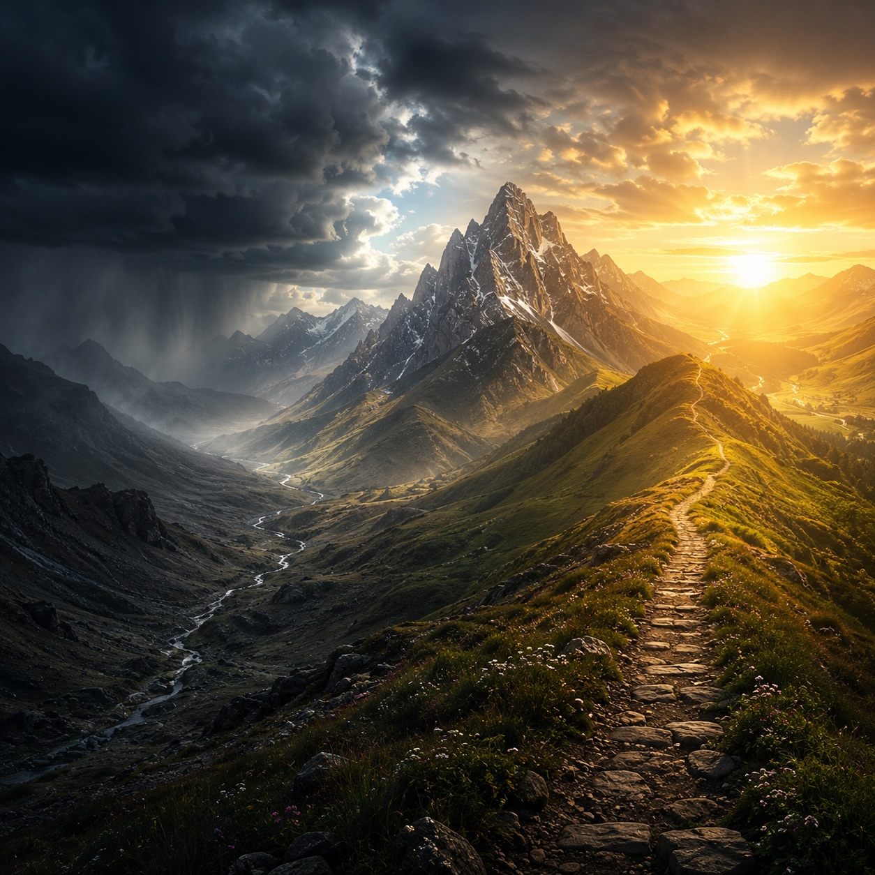 Cover Berge und Täler